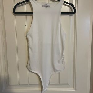Brand New White high neck bodysuit
